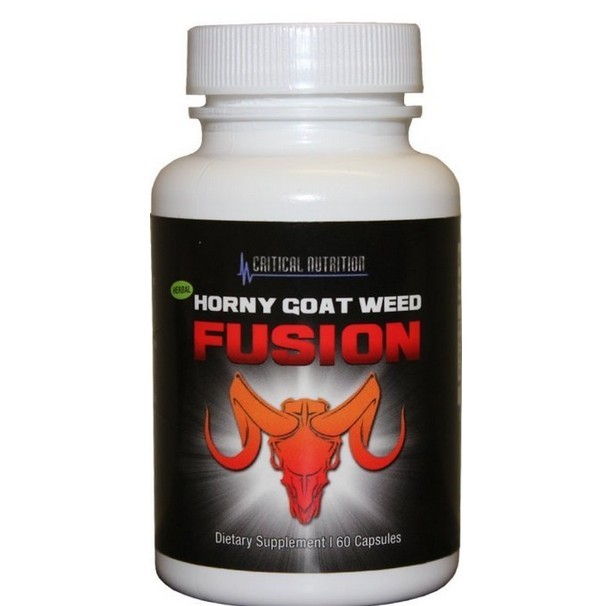 Horny Goat Weed Fusion 1000 mg with Yohimbe & Asian Ginseng (60 Capsules) for $10.95
