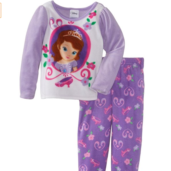 白菜價！迪士尼公主系列女童睡衣套裝 原價$32 現僅售$6.40