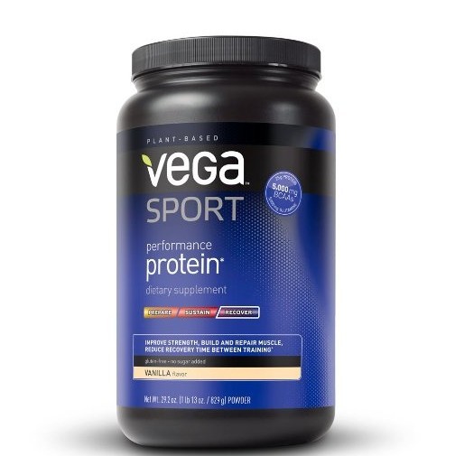 Vega Sport Performance Protein, Vanilla, Tub, 29.2 oz for$29.99 free shipping