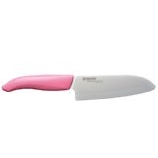 Kyocera Revolution Series 5-1/2-Inch Santoku Knife, Pink Handle (Susan G. Komen Special Edition) $30.25 FREE Shipping on orders over $49