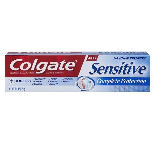 Colgate Sensitive Complete Protection Toothpaste, 6 Ounce for $2.57 free shipping