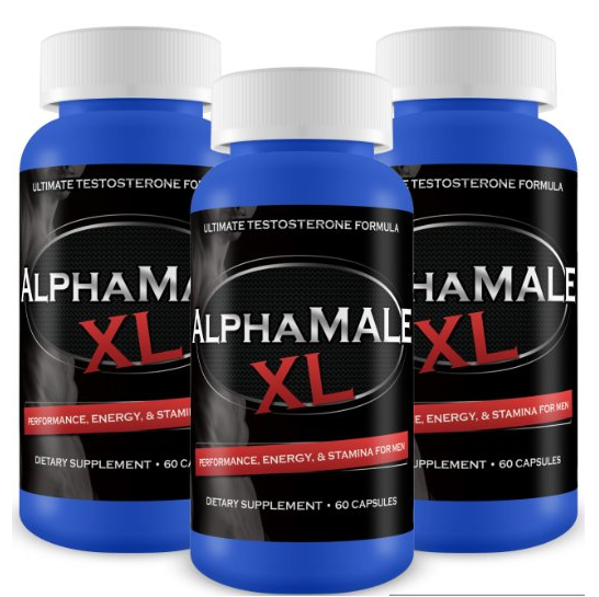 AlphaMaleXL 2x Testosterone Booster - All Natural Performance & Size Enhancement for $69.99 free shipping