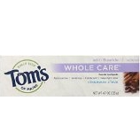 Tom's of Maine Whole Care Fluoride Toothpaste, Cinnamon Clove, 2 Count $5.97 FREE Shipping