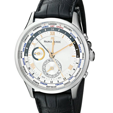 史低價！Maurice Lacroix 艾美男士MP6008-SS001-110 Masterpiece系列瑞士自動機械腕錶 原價$4,900.00 現特價只要$2,679.50 (45%off)包郵