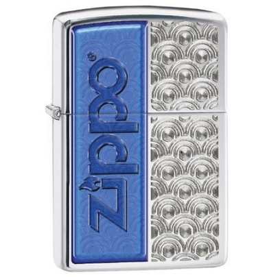 Zippo Half Logo Lighter, High Polish Chrome $18.53 (42%off) & FREE Shipping
