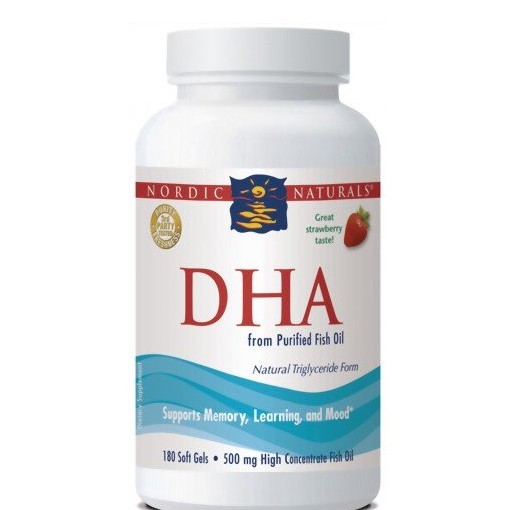 Nordic Naturals - DHA Strawberry - 180ct by Nordic Naturals for $34.99