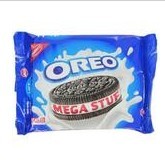 銷量第一！Oreo Mega Stuf 巧克力餅乾 13.2盎司大裝  點擊Coupon后僅售$2.38 