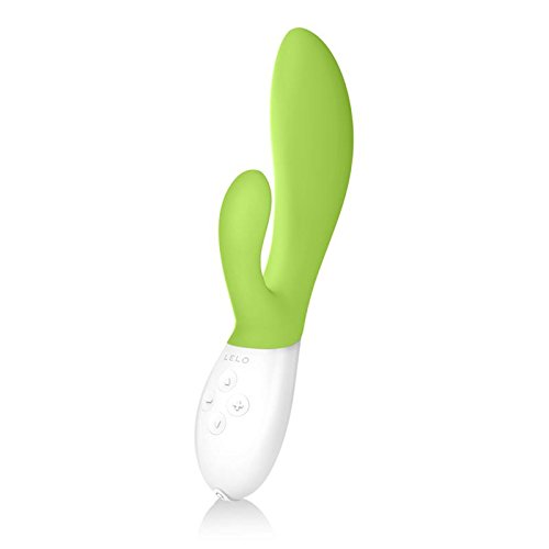 LELO Ina 2 Luxury Rabbit Vibrator, Lime Green, only  $73.50, free shipping