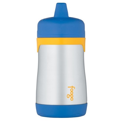 Thermos FOOGO Phases Stainless Steel Sippy Cup, Blue/Yellow, 10 Ounce, only$8.16