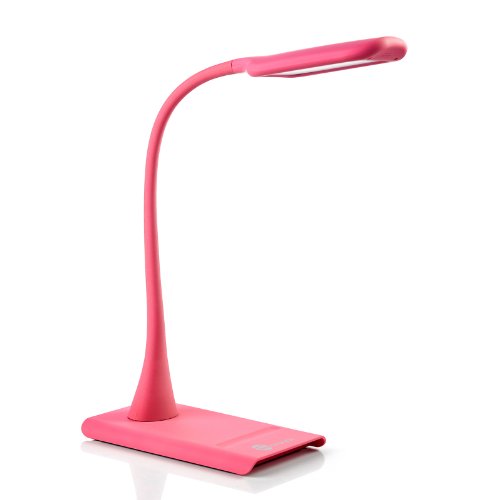 TaoTronics® Elune TT-DL05 Dimmable Eye-Care LED Desk Lamp (9W, Flexible Neck, 7-Level Dimmer, Touch-Sensitive Controller, No Flickering, No Ghosting, Matte Pink), only $39.99, free shipping