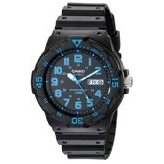 Casio Unisex MRW200H-2BV Neo-Display Black Watch with Resin Band $13.57 FREE Shipping on orders over $49