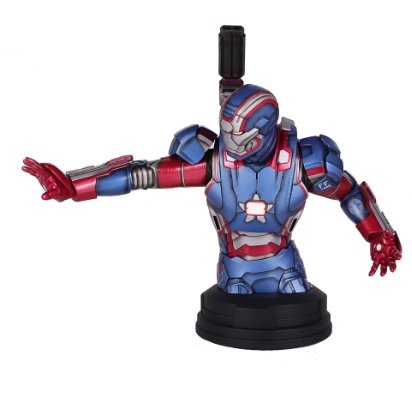 Marvel Iron Patriot Mini Action Figure Bust, only $64.45, free shipping