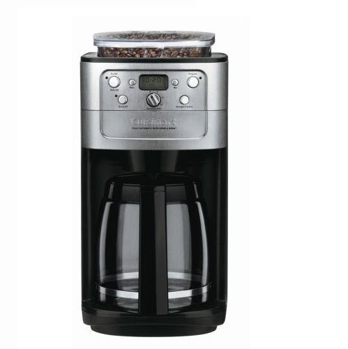 Cuisinart DGB-700BC Grind-and-Brew 12-Cup Automatic Coffeemaker, Brushed Chrome/Black,only $111.35 , free shipping