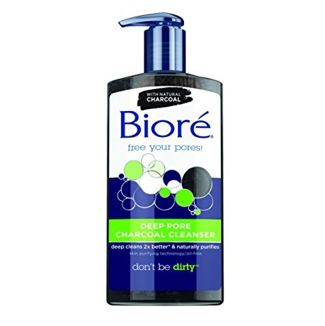 Bioré Deep Pore Charcoal Cleanser for Oily Skin, 6.77oz, only $3.95, free shipping
