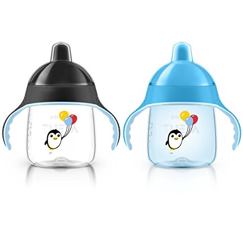 Philips Avent My Penguin Sippy Cup, Blue, 9 Ounce (Pack of 2), Stage 2, only$6.36