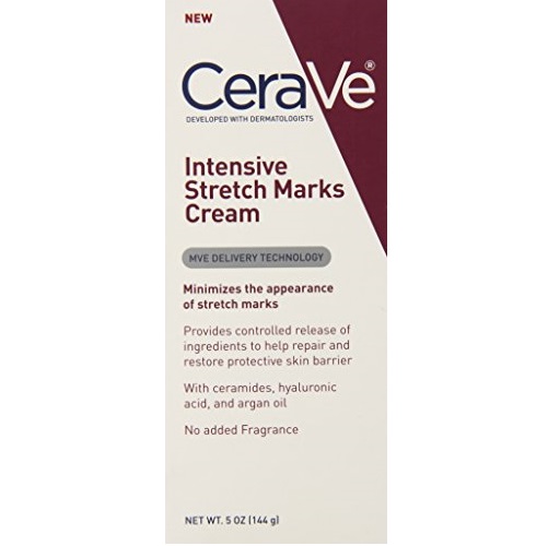 CeraVe Intensive Stretch Marks Cream, 5 Ounce, only $8.00