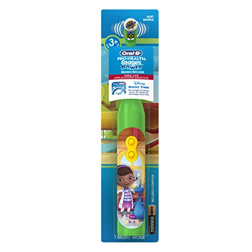 Oral-B Pro-Health Stages Doc McStuffins Power Kids Toothbrush 1 Count (Packaging May Vary), only$4.49
