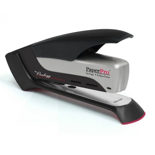 PaperPro Prodigy Stapler, Black/Silver (1110), only $16.54 after clipping coupon