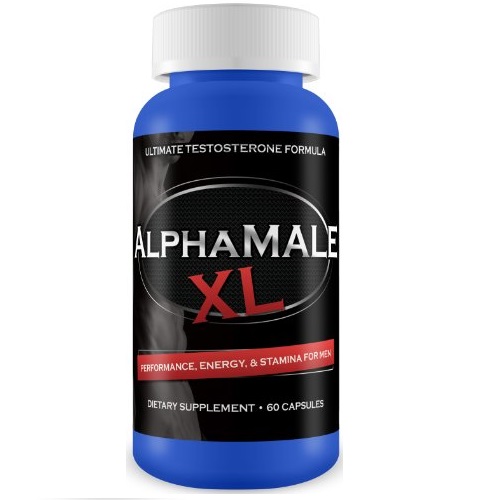 AlphaMALE 2x Male Enlargement Pills - Male Enhancement - Gain 3+ Inches - 100% Moneyback Guarantee / 1 Month Supply, only $27.99, free shipping