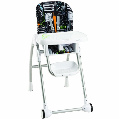 Evenflo Modern Kitchen 200 High Chair, Crayon Scribbles, only $39.00 , free shipping