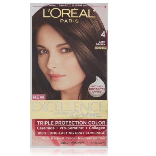 L'Oreal Excellence Richesse Hair Color Dark Brown, only $5.57, free shipping