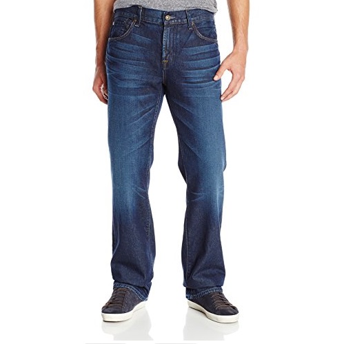 7 For All Mankind Men's Austyn Relaxed Straight Leg Jean In Blue Horizon, only $52.11 , free shipping 