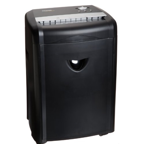 AmazonBasics 12-Sheet High-Security Micro-Cut Paper, CD, and Credit Card Shredder with Pullout Basket, only $75.80, free shipping