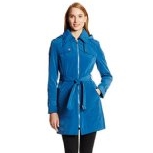 Kenneth Cole New York Women's Belted Front-Zip Trench Coat with Detachable Hood $59.82 FREE Shipping