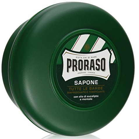 Proraso Shaving Soap, Eucalyptus & Menthol, 5.2 oz (150 ml), New Formulation, only $7.77 
