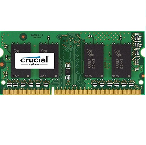 Crucial 8GB Single DDR3 1600 MT/s (PC3-12800) CL11 SODIMM 204-Pin 1.35V/1.5V Notebook Memory CT102464BF160B, only $21.99