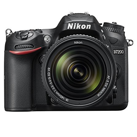 Nikon尼康D7200 单反相机+ 18-140mm VR 镜头套机，原价$1,699.95，现特价$1,396.95，免运费