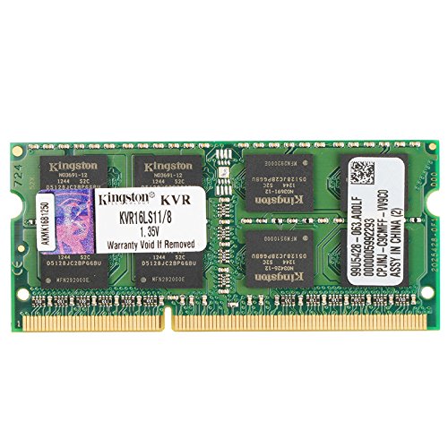 Kingston Technology 8GB 1600MHz DDR3L (PC3-12800) 1.35V Non-ECC CL11 SODIMM Intel Laptop Memory KVR16LS11/8, only $36.99  , free shipping