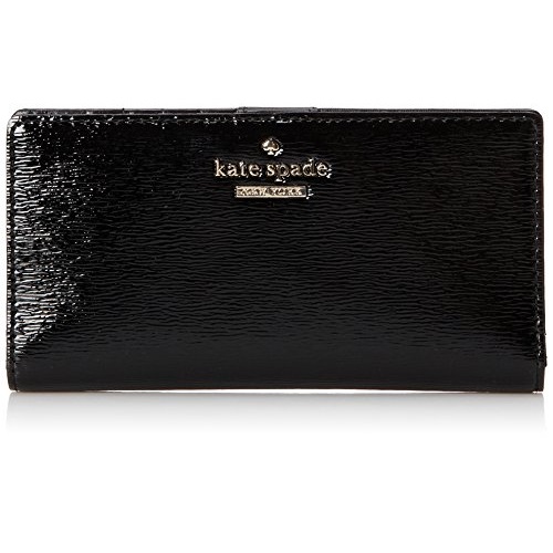 kate spade new york Cedar Street Patent Stacy Bifold, only $65.28, free shipping
