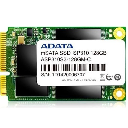 史低价！ADATA  ASP310S3-128GM-C 128GB mSATA固态硬盘，原价$79.99，现仅售$41.99