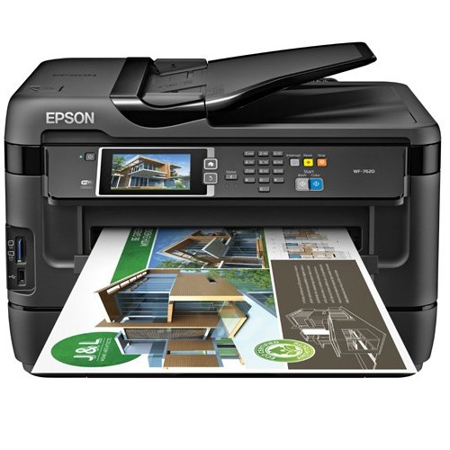 Epson WorkForce WF-7620 Wireless Color All-in-One Inkjet Printer with Scanner and Copier, only $149.99 , free shipping