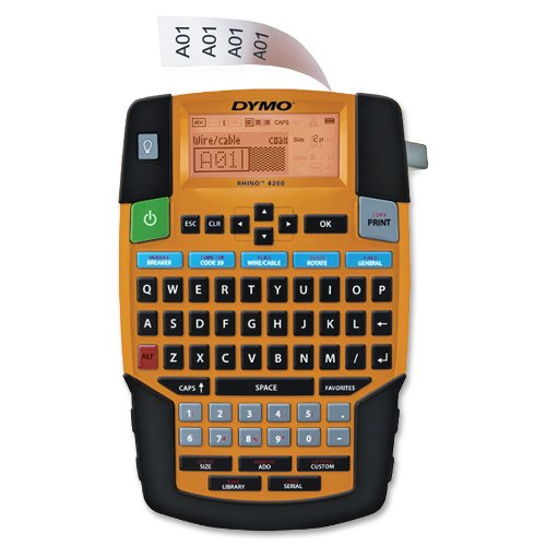 DYMO Rhino 4200 Industrial Labeling Tool QWERTY Keyboard (1801611), only $31.99