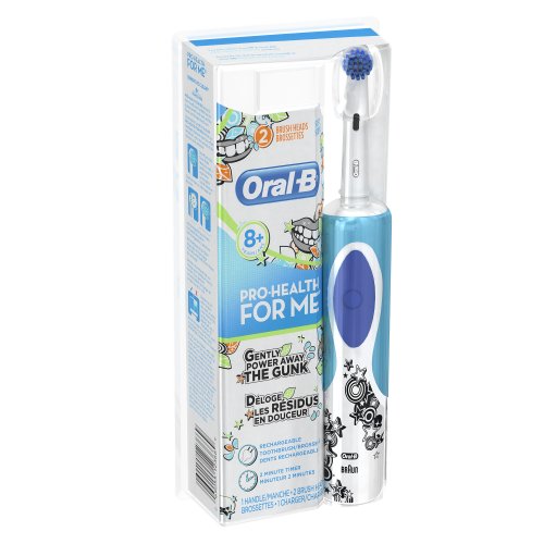 Oral-B Pro-Health For Me Rechargeable Power Toothbrush Including 2 Sensitive Clean Refills 1 Kit, only $15.42