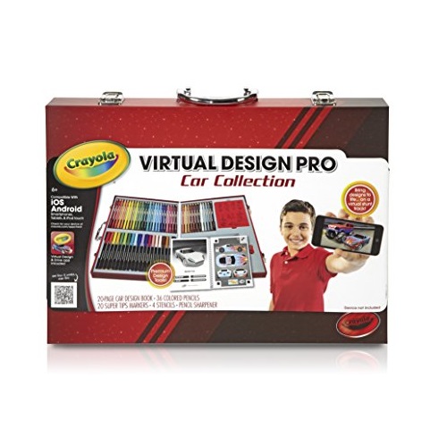 史低价！Crayola 绘儿乐 虚拟绘画套装 ，汽车版，原价$29.99，现仅售$8.99 