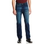史低價！Calvin Klein Jeans Relaxed-Fit男士牛仔褲$29 