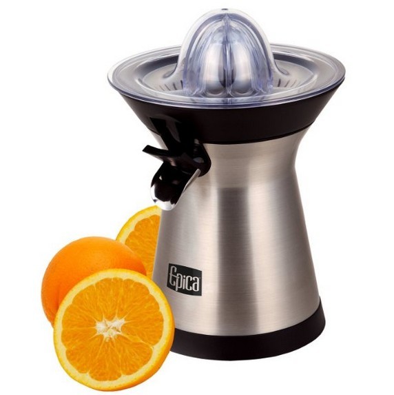 Epica Powerful Stainless Steel Whisper-quiet Citrus Juicer-70 Watt motor for $38.95 free shipping