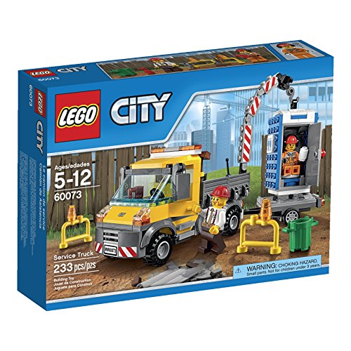 史低价！LEGO乐高City城市系列60073 工程车，原价$24.99，现仅售	$17.99 