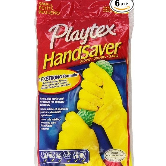 Playtex 塑膠手套小號 (6個裝) 僅售$9.18 免運費