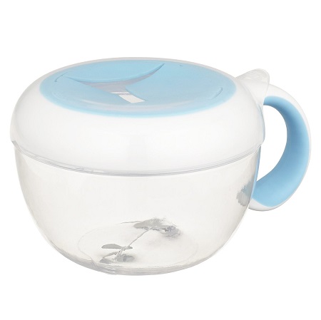 OXO Tot Flippy Snack Cup with Travel Lid - Aqua, only $5.99