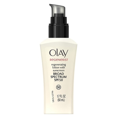 Olay Regenerist Regenerating Lotion With Sunscreen Broad Spectrum SPF 50 1.7 Fl Oz, only $12.99, free shipping after clipping coupon and using SS