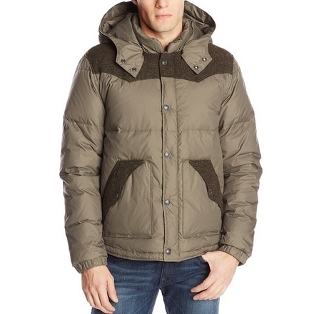 True Religion Men's Puffer Jacket with Contrast Detail $125 FREE Shipping