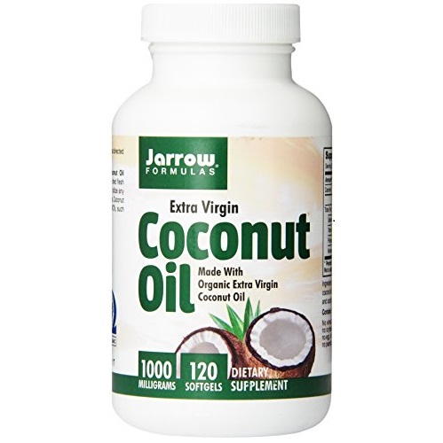 Jarrow Formulas Coconut Oil 100% Organic Extra Virgin, 1000 mg, 120 Softgels, $7.57 free shipping after  using SS