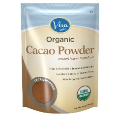 Viva Labs Organic Cacao Powder: Raw and Non-GMO, 1lb Bag, only $8.64, free shipping after using SS