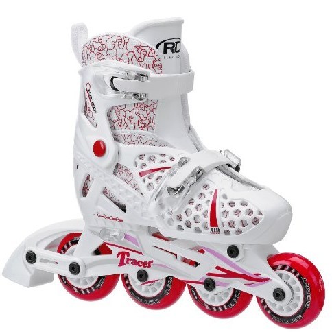 Roller Derby 女童烈焰宝贝单排轮滑鞋 仅售$31.73