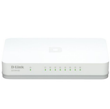 D-Link 8介面桌面網路交換器 (GO-SW-8G)，原價$34.99，現點擊coupon后僅$18.34