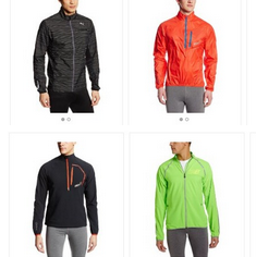 Amazon has selected running jackets 30%off!